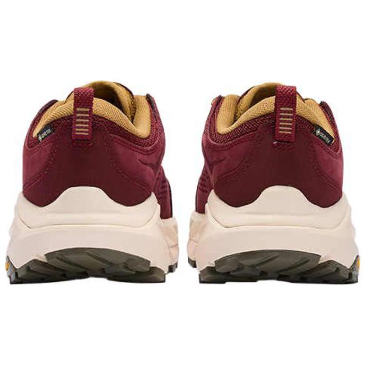 HOKA ONE ONE Kaha Wear resistant And Lightweight Low top Hiking Shoes Unisex Red