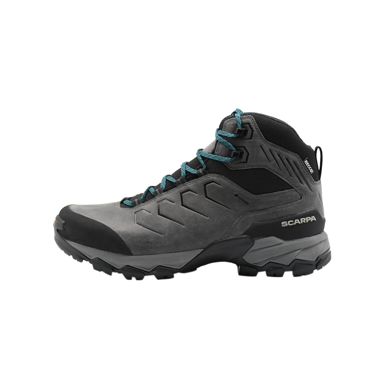 SCARPA Moraine Comfortable Round Toe Slip Resistant Slip Resistant High top Mountaineering Shoes Men’s Black