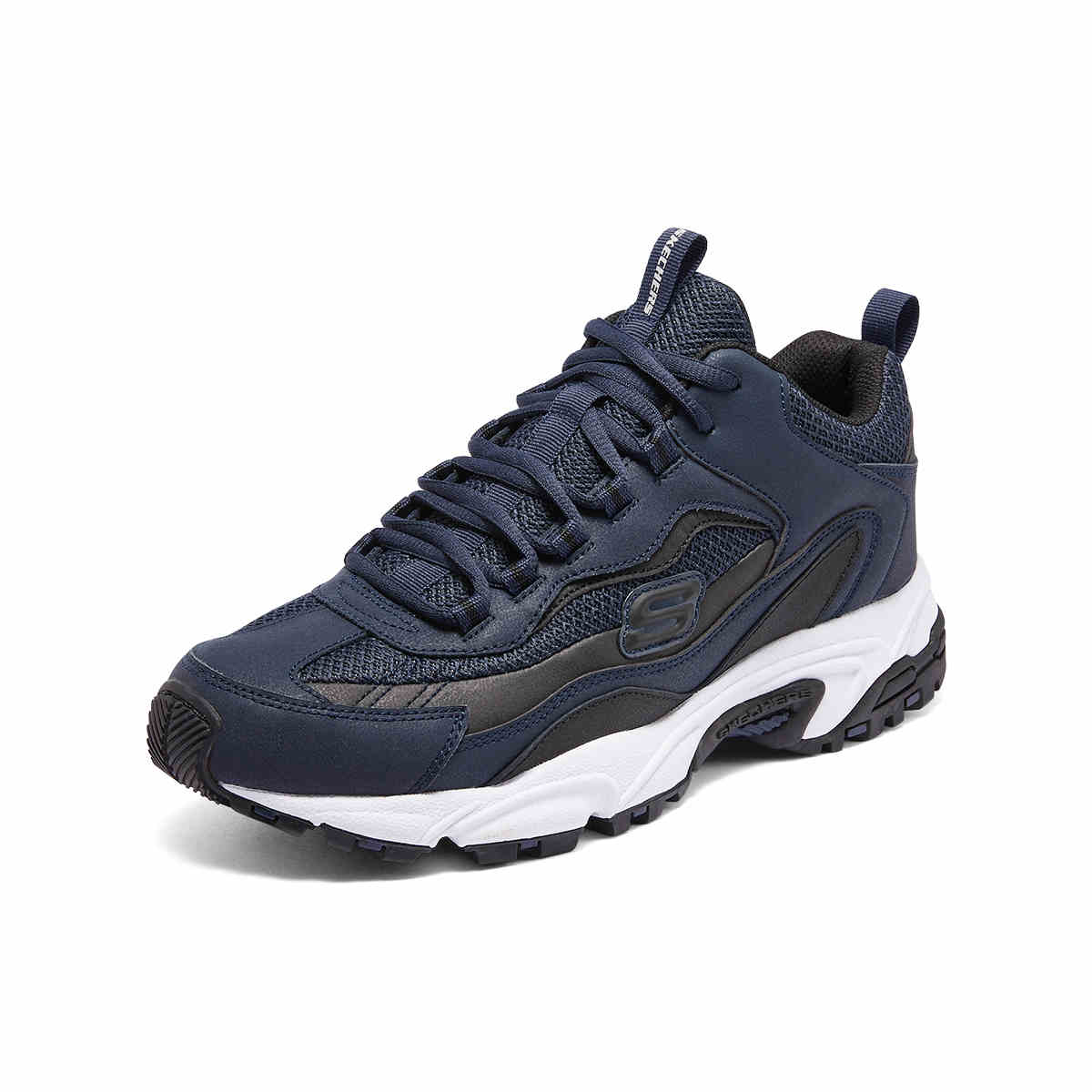 Skechers Stamina Cushioning, Wear Resistant Low top Hiking Shoes Men’s Black