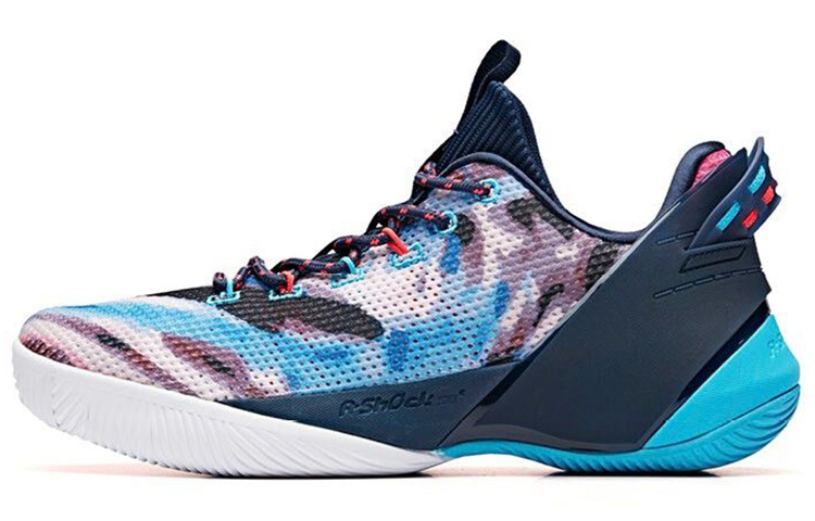 Anta ENDLESS FIRE 3.0 Slip Resistant Abrasion Resistant Low top Basketball Shoes Men’s Blue