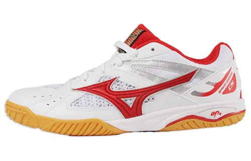 Mizuno Wave Drive Training Shoes Unisex Low Top White/Red