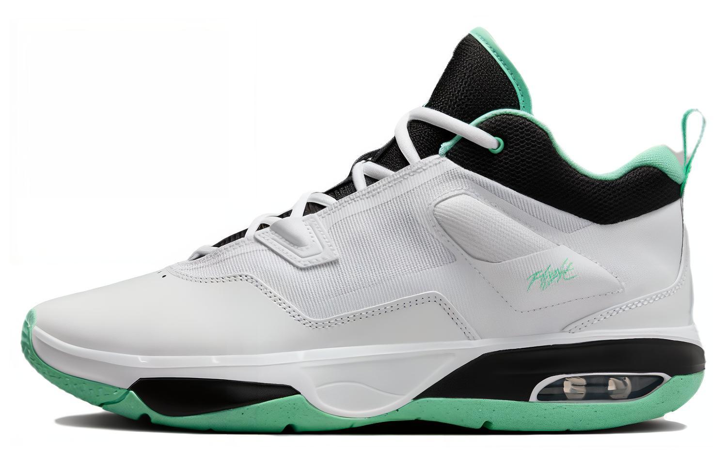 Jordan Stay Loyal 3 White Green Glow