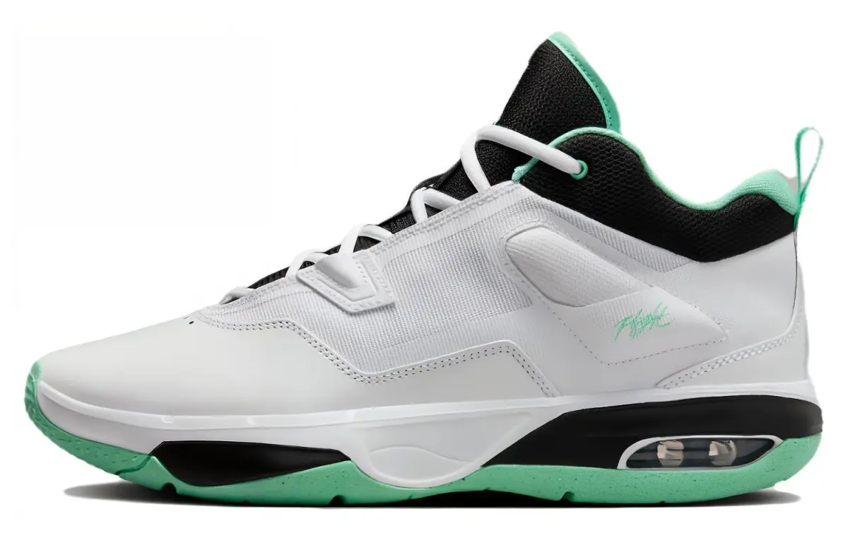 Jordan Stay Loyal 3 White Green Glow