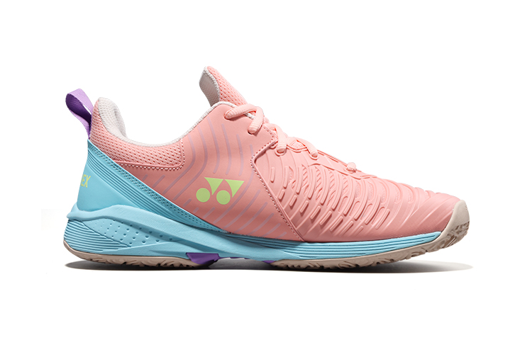 YONEX Power Cushion Sonikage 3 Low top Tennis Shoes Women’s Pink Blue