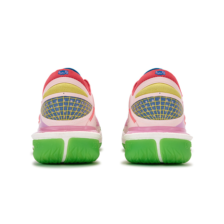 361° Speed BB Low top Basketball Shoes Men’s Fluorescent Heat Coral Powder