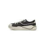 Li Ning Slip Resistant Abrasion Resistant Low top Canvas Shoes Unisex Black