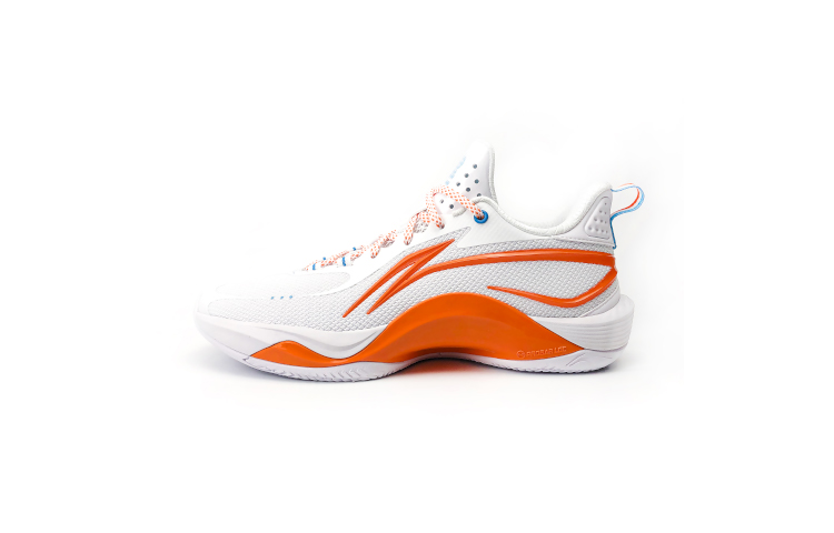 Li Ning Flashing CBA Fujian Team PE Cushioning Slip Resistant Abrasion Resistant Low top Basketball Shoes Men’s