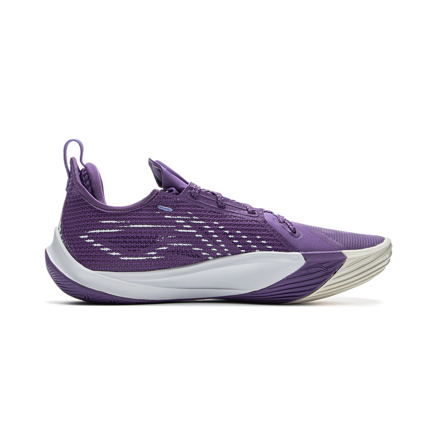 Li Ning Sonic 13 Low top Basketball Shoes Men’s Mineral Purple