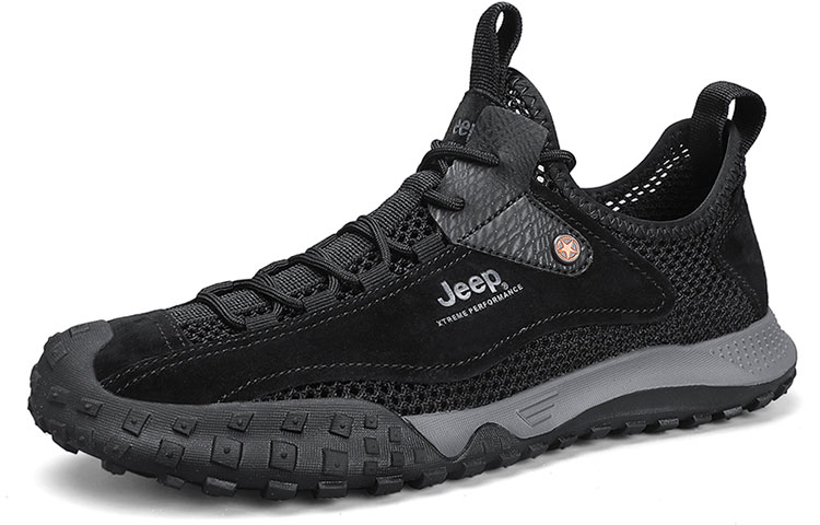 Jeep Low top Outdoor Shoes Men’s Black