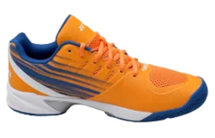 YONEX Power Cushion Cushioning Slip Resistant Cushioning Slip Resistant Low top Tennis Shoes Unisex White Orange