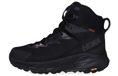HOKA ONE ONE Kaha Mountaineering & Hiking Shoes Men's High-top Black