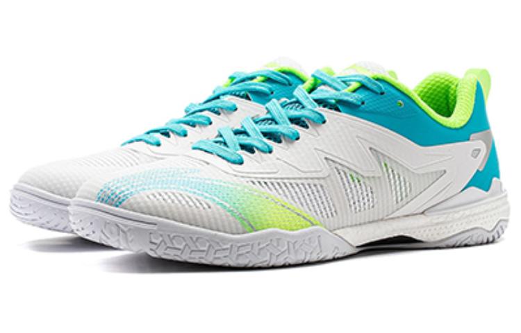 Li Ning Cushioning Functional Classification Cushioning Functionality Low top Table Tennis Shoes Unisex White Blue