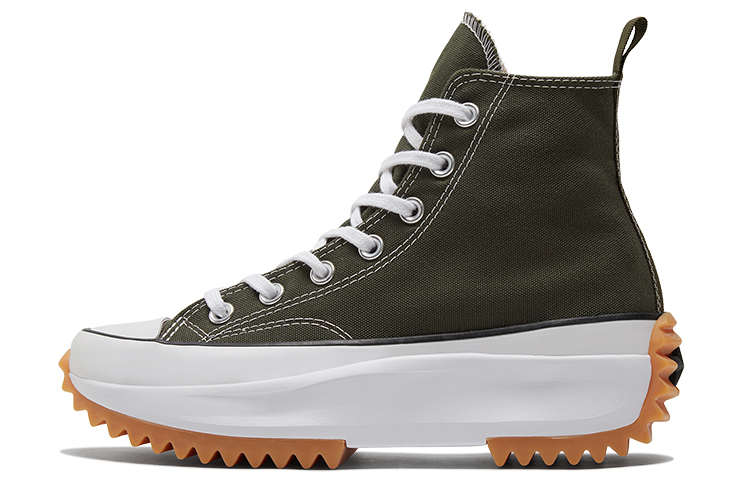 Кеды Converse Run Star Hike (зеленые)