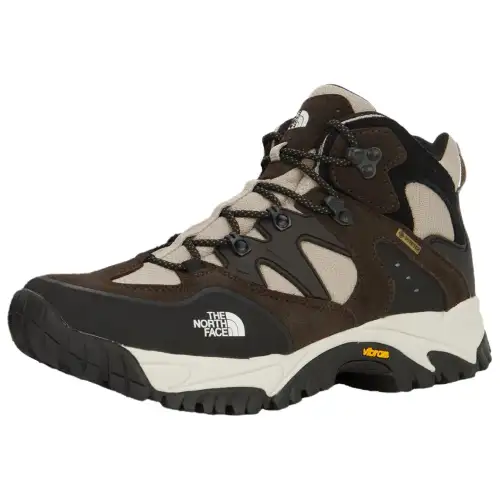 THE NORTH FACE Sierra Cushioning Slip Resistant Mid top Hiking Shoes Men's Brown