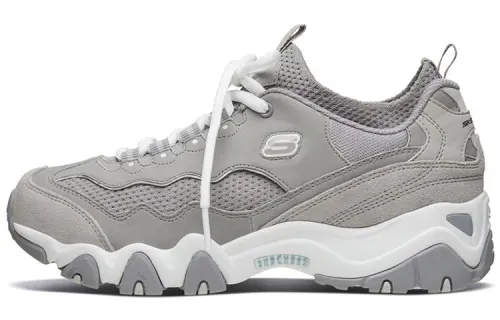 Skechers D'LITES 2.0 Sports Low top Chunky Sneakers Women's Gray