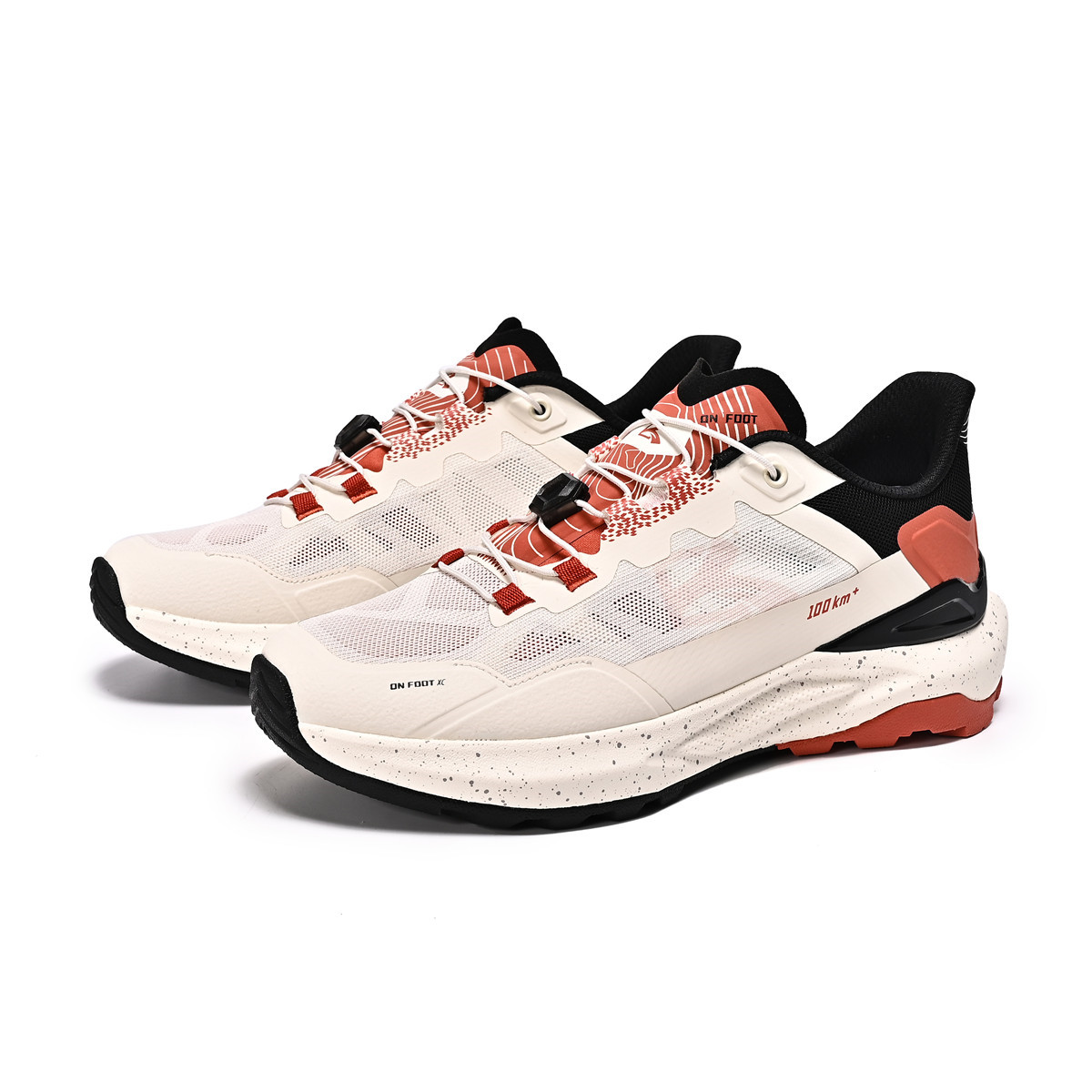 TUTU Cushioning, Wear Resistant Low top Hiking Shoes Men’s Beige Black