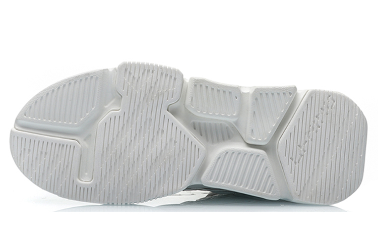 Li Ning Suo Collection, Wending Abrasion Resistant Breathable High top Vintage Basketball Shoes White