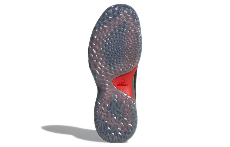 Мужские кроссовки adidas Harden B/E (черно-красные) — Чёрный / красный — фото 6