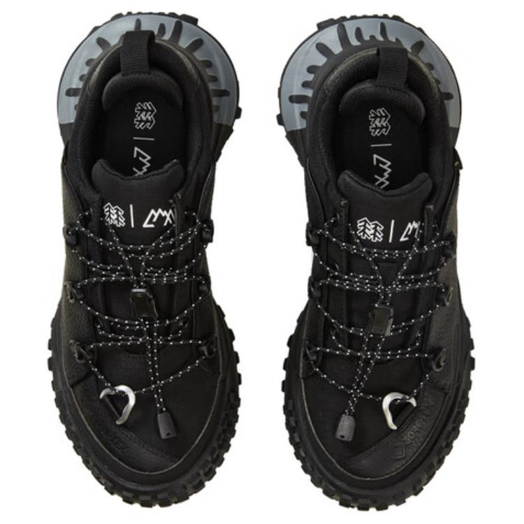 COMFY x KOLON SPORT Slip Resistant Abrasion Resistant Low top Mountaineering Shoes Unisex Black
