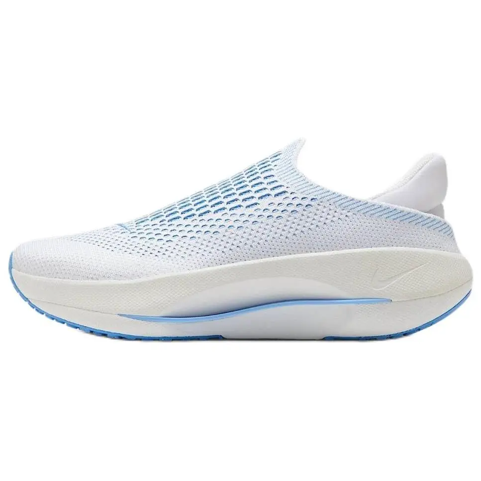Nike Reina EasyOn Slip Resistant Abrasion Resistant Low top Training Shoes Women's White Blue