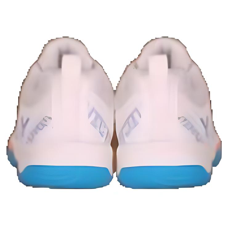 VICTOR Mesh, Synthetic Leather Cushioning, Wear Resistant Low top Badminton Shoes Unisex Pink Blue