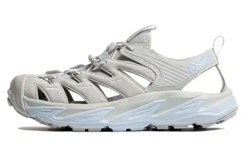 HOKA ONE ONE Hopara Series Hopara Outdoor Camping Hiking River Tracing Shoes Men's Beige Gray