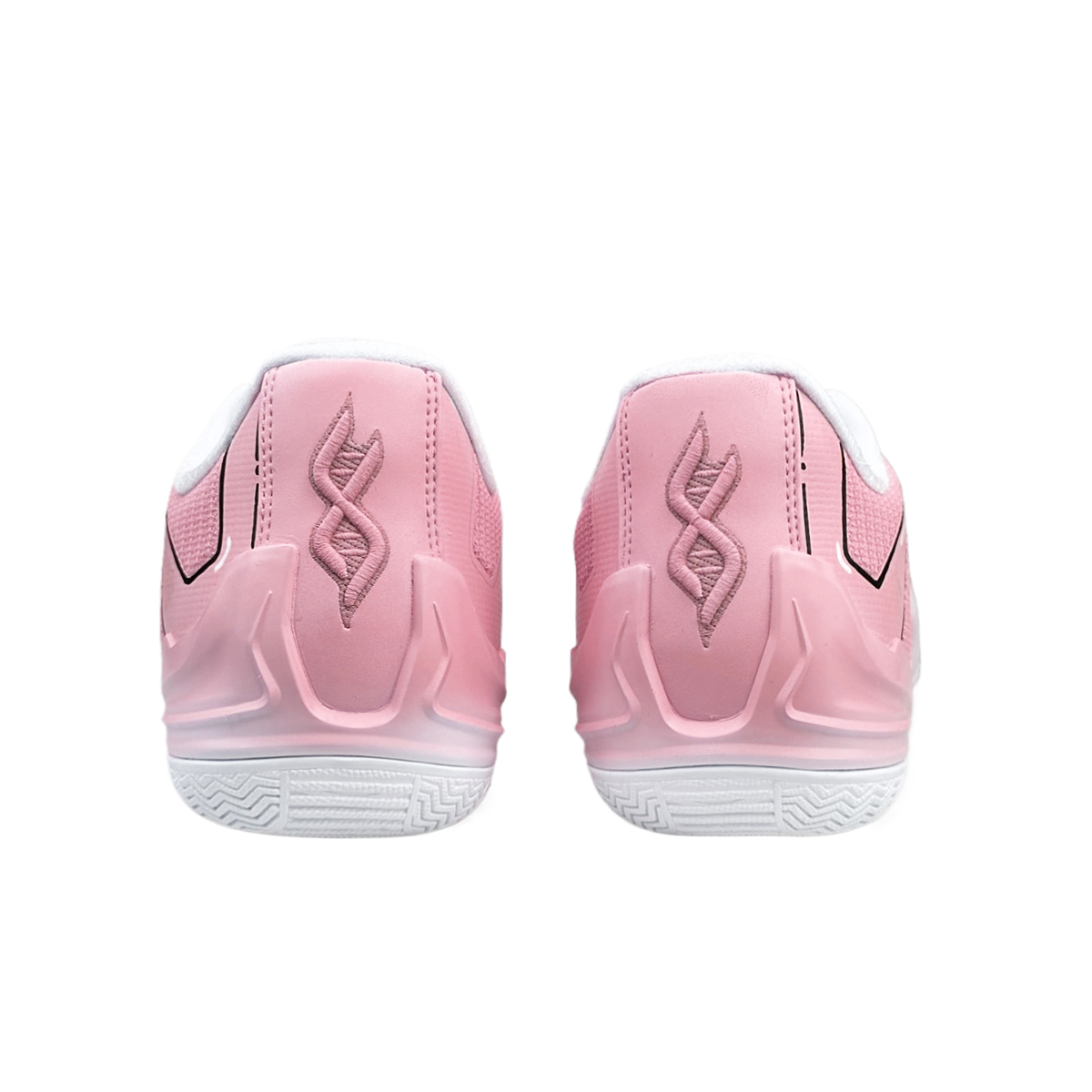PEAK Slip Resistant Abrasion Resistant Low top Basketball Shoes Men’s White Pink