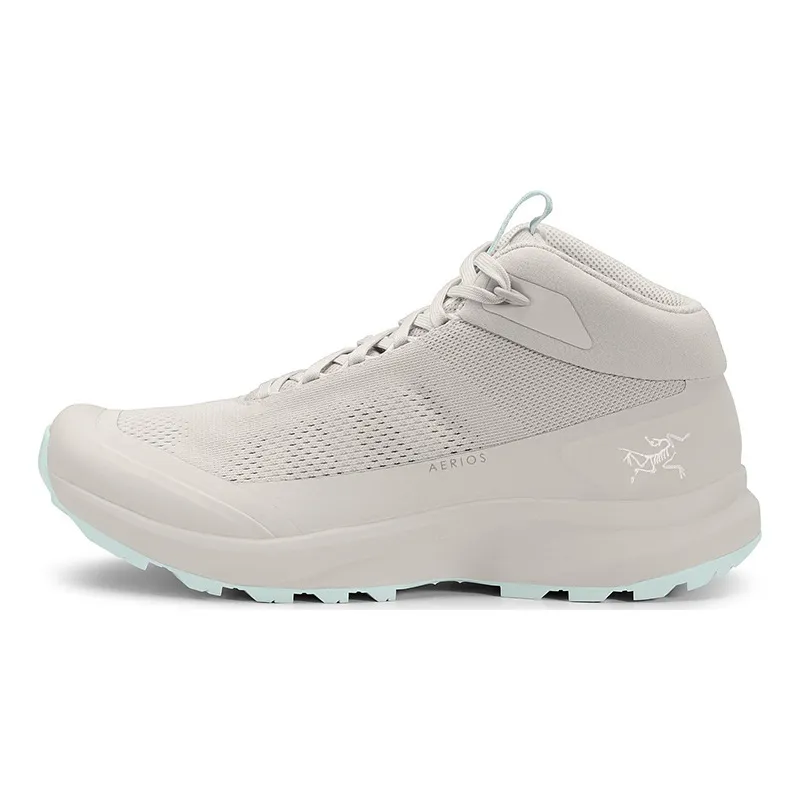 Arc'teryx Aerios Cushioning Slip Resistant Abrasion Resistant Mid top Hiking Shoes Unisex White