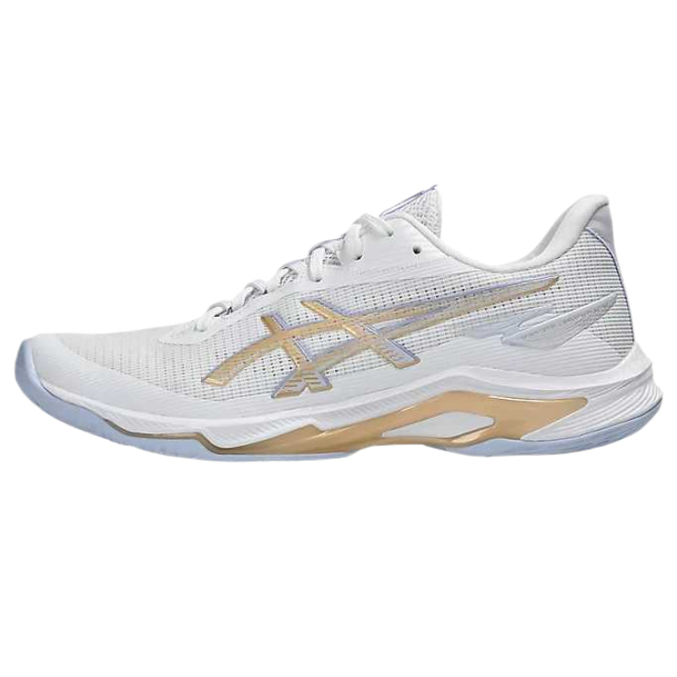 ASICS NETBURNER BALLISTIC FF 4 Cushioning Low top Training Shoes Women’s White Gold