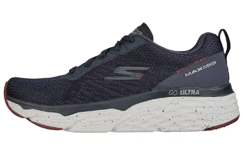 Skechers Max Cushioning Training Shoes Men's Low Top Blue/White