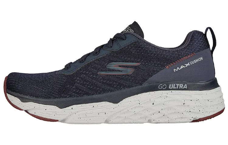Skechers Max Cushioning Training Shoes Men's Low Top Blue/White
