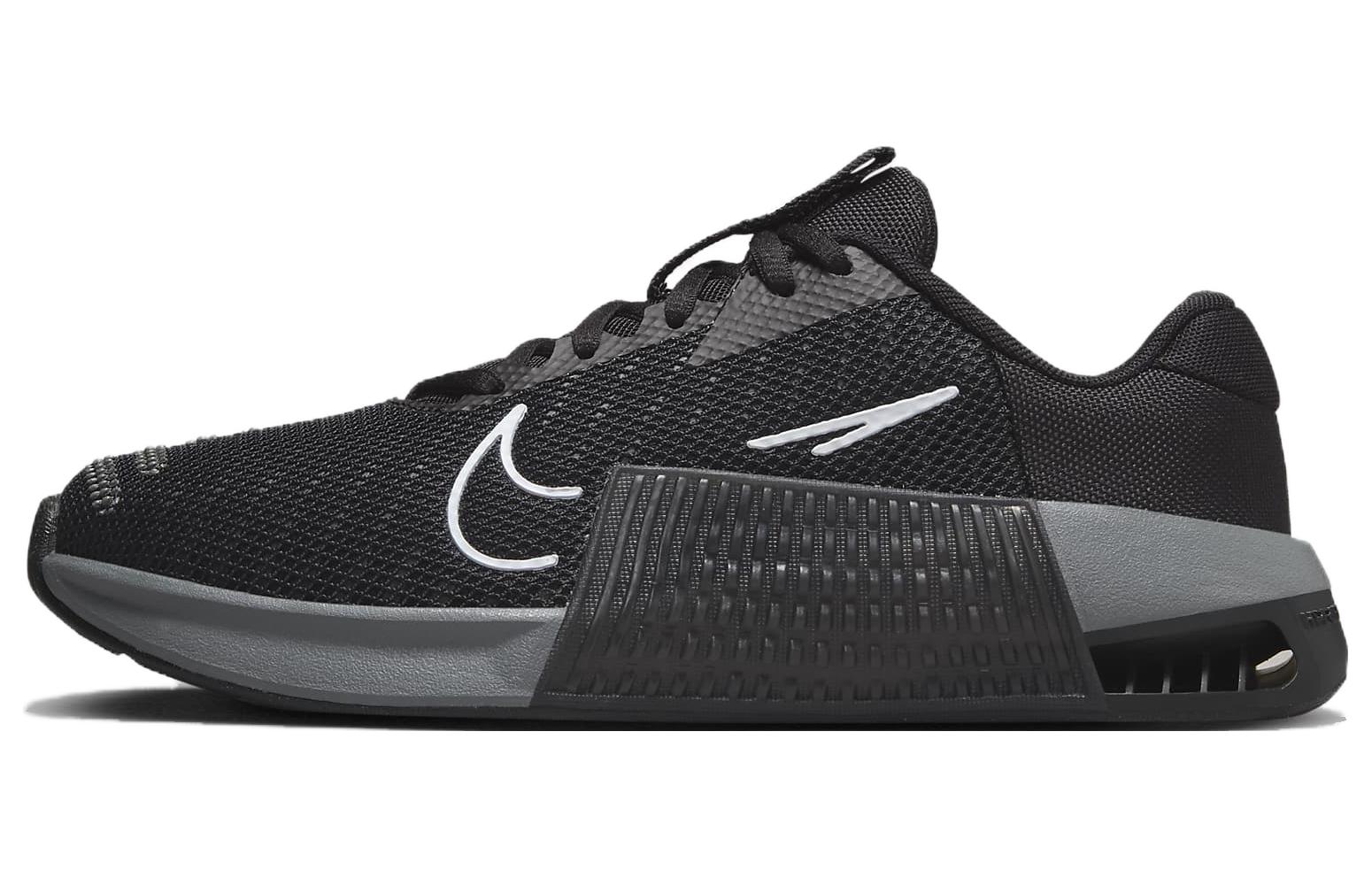 Nike Metcon 9 shock-absorbing, non-slip, wear-resistant, low-top training shoes, women's black