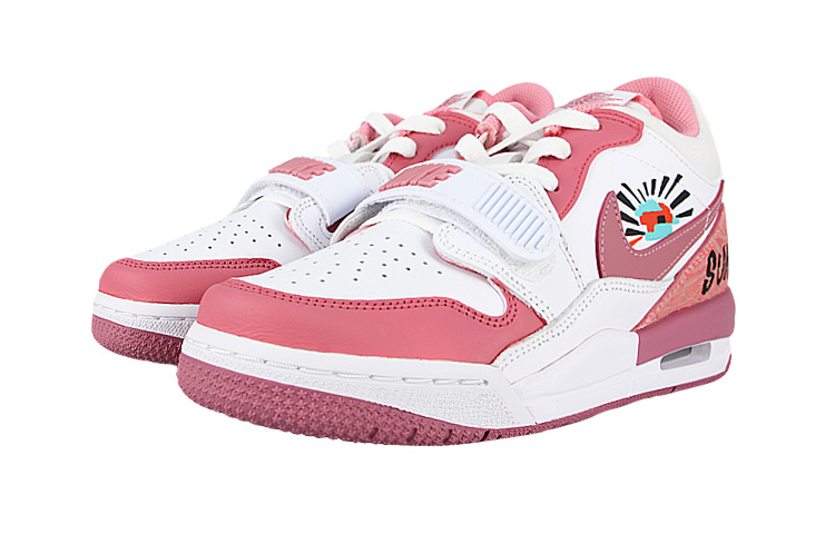 Jordan Legacy 312 Sunset Wild Painting Cushioning Slip Resistant Cushioning Slip Resistant Low top