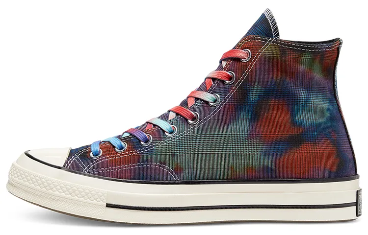 Chuck 70 Converse High 'Tie Dye Plaid'