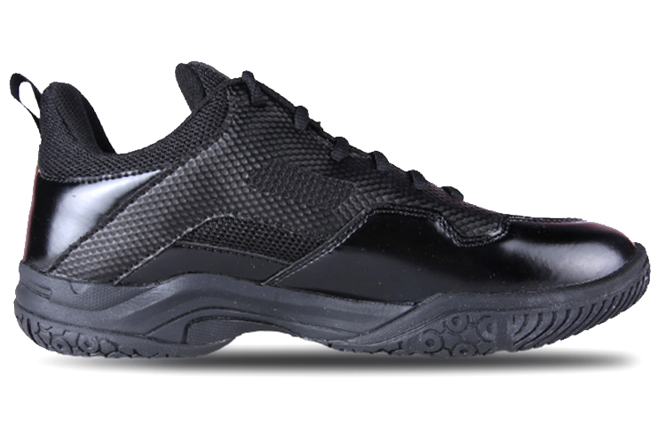 VICTOR Mesh, Synthetic Leather Cushioning Slip Resistant Abrasion Resistant Low top Badminton Shoes Unisex Black Gold