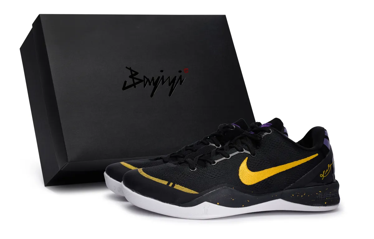 Nike Kobe 8 Slip Resistant Abrasion Resistant Cushioning Slip Resistant Abrasion Resistant Cushioning Low top