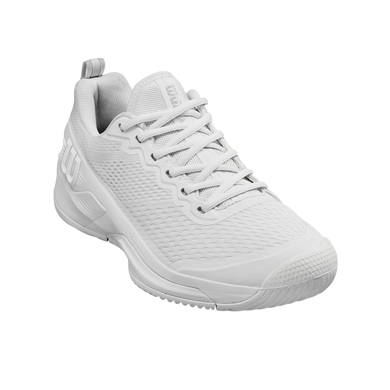 Wilson RUSH PRO 4.5 Abrasion Resistant Coverage Support Low top Tennis Shoes Men’s White