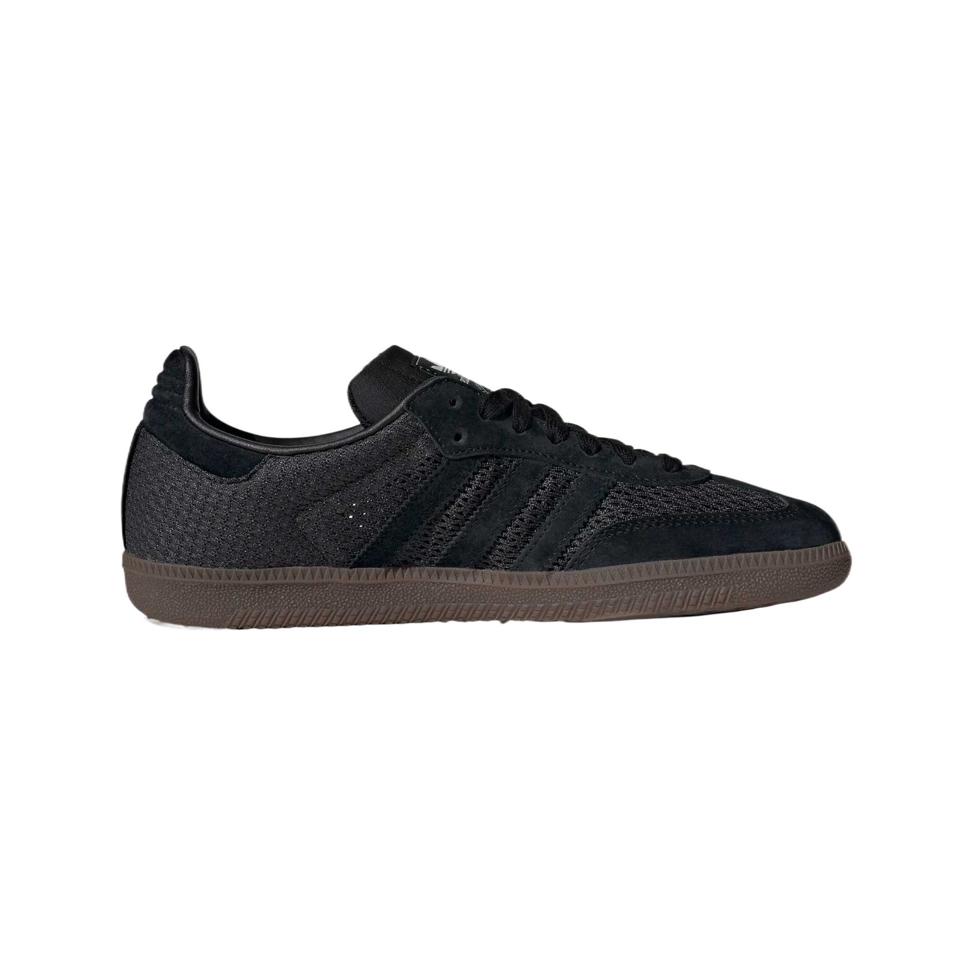 Adidas Originals Samba Textile, Leather Low top Training Shoes Women’s Black Umber