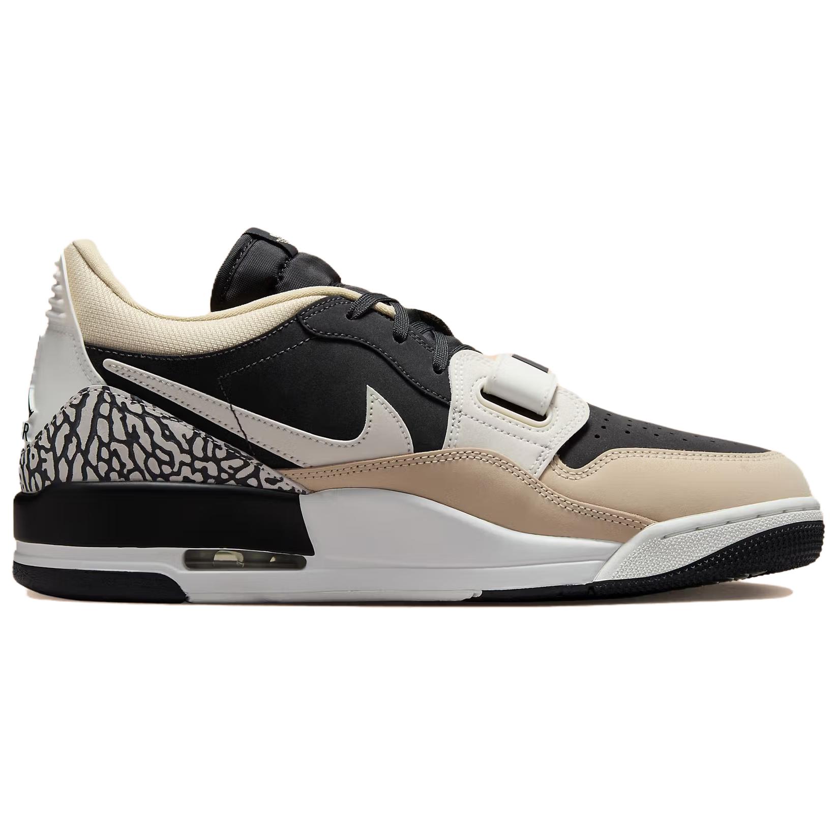 Jordan Legacy 312 Low Rattan Off Noir