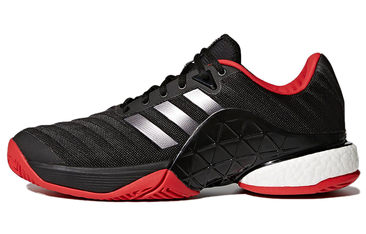 Adidas Barricade 2018 Boost 'Black Scarlet'