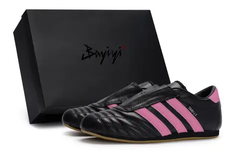 Adidas Originals Taekwondo 811 Manufacturing, Clear Mountain Rose Red, Special Shoe Box Slip Resistant Slip Resistant