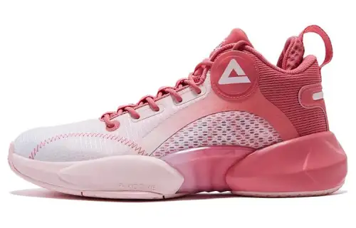 PEAK Parker Cavalry Fabric Slip Resistant, Abrasion Resistant, Breathable Mid top Performance Basketball Shoes Men's