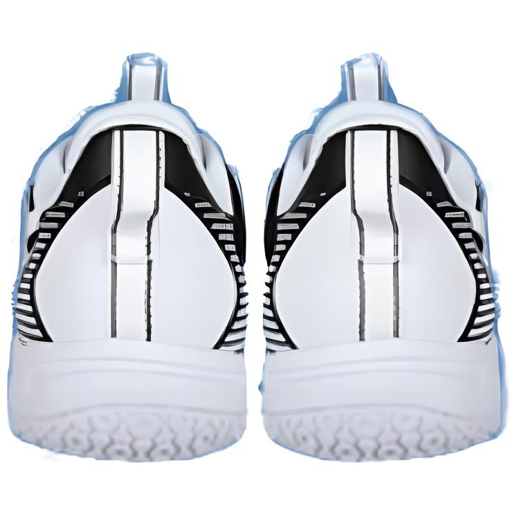VICTOR Cushioning Slip Resistant Rebound Low top Badminton Shoes Unisex Black White