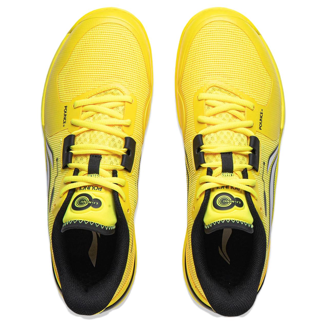 Li Ning Cushioning Lightweight Low top Training Shoes Unisex Fluorescent Gum Yellow