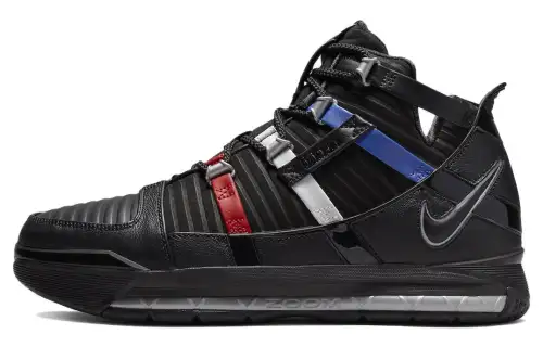 Nike LeBron 3 The Shop Black University Red 2022