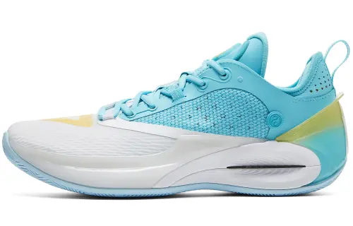 PEAK Wiggins AW2 Basketball Shoes Men's Low Top Pink/Blue