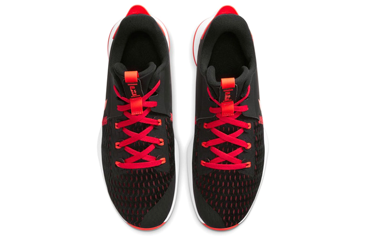 Мужские кроссовки Nike Witness 5 LeBron EP (черный / красный) — Чёрный / красный — фото 4