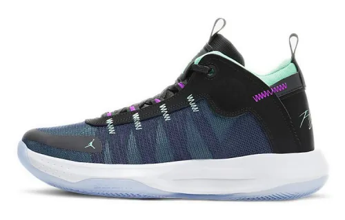 Air Jordan Jumpman 2020 'Black Green Glow Blue Void'