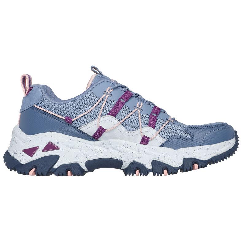 Skechers Abrasion Resistant Breathable Height Increasing Low top Mountaineering Hiking Shoes Women’s Gray Blue