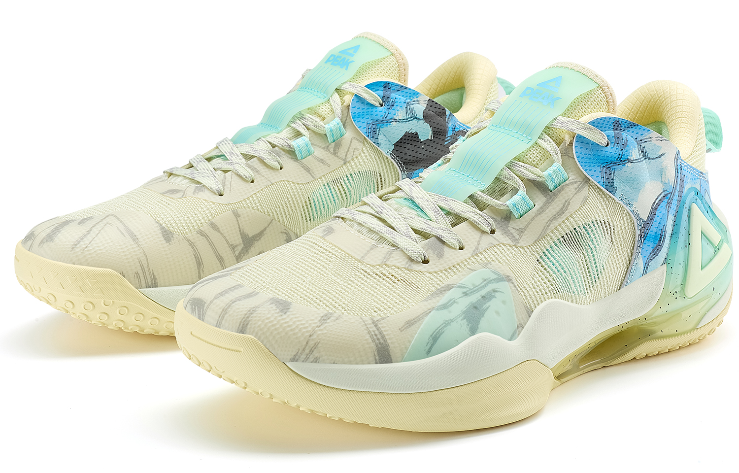 PEAK Sonic Boom 2.0 The Greatest Sound Is That Which Is Heard Without. Cushioning Breathable Low top Basketball Shoes